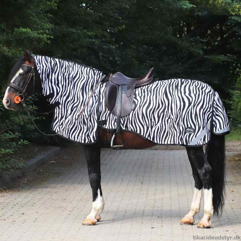 4horses Zebra Effekt Rider II ridedækken