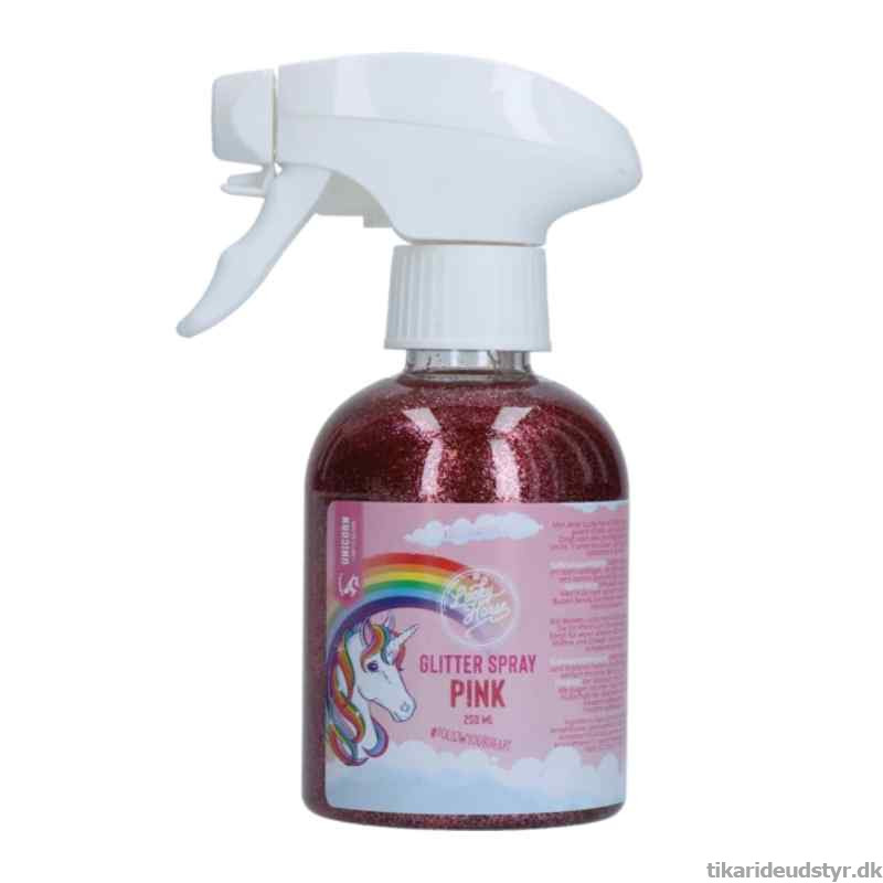 Lucky Horse Unicorn pink glitter spray, 250ml