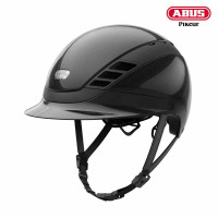 Abus Pikeur AirLuxe Pure black Shiny ridehjelm